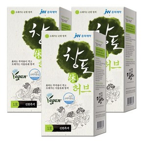 [정품] 중외제약 창포 휴 허브 천연염색약, 3개, 1호 진한흑색