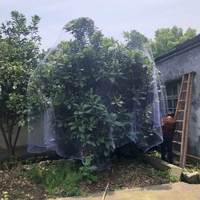 한랭 해충방지망 배추밭 조류 방지 커버 과수원 과일 나무 까치 그물 텃밭 그물망, 1. 폭5미터길이5미터(과수나무1.5미터덮음), 1개