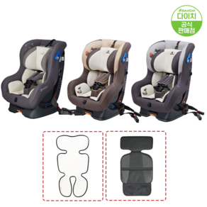 다이치 듀웰 S 신생아 카시트 2종 선물 ISOFIX 오가닉 브라운 그레이 차콜, 선택3 그레이[정품2종사은품]