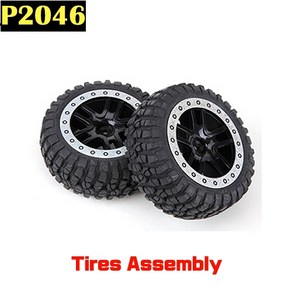 REMO-P2046 1/8 알씨카 Tires Assembly 반대분