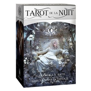 정품 밤의 타로카드 델라뉘 한글매뉴얼 주머니제공 De La Nuit taot, 1개