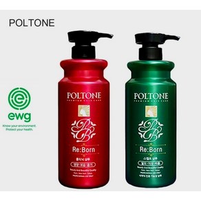 [ POLTONE ] Re:Bon 스켈프 샴푸 750ml & 클리닉 약산성 샴푸 750ml 세트, 2개