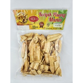 킹푸드 끄리삑 삐상 마니스190g 인도네시아 과자 King Food Kibbisang Manis 190g Indonesian snacks, 190g, 1개