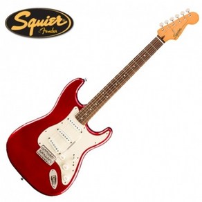 스콰이어 Squie 일렉기타 Classic Vibe 60s Statocaste PF Candy Apple Red (037-4010-509), 1개