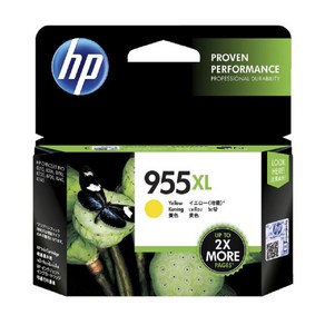 HP HP 955XL 정품잉크 L0S63AA파랑 L0S66AA빨강 L0S69AA노랑 L0S72AA검정, 노랑(대용량), 1개