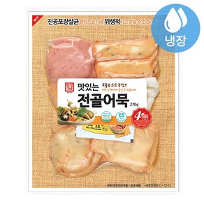 새우몰 맛있는 전골어묵 1팩 흰살생선 스프포함 어묵, 270g, 1개