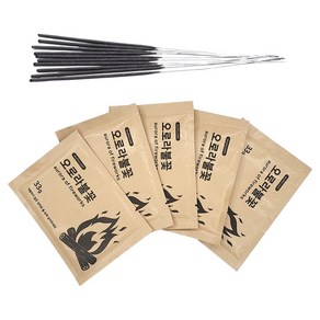 캠핑 오로라 가루 5개 + 스파클라 10개 불꽃놀이 폭죽세트, 1세트