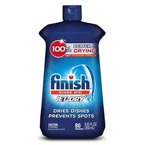 Finish Jet-Dy Rinse Aid Dishwashe Rinse & Dyin Finish Jet-Dy 린스 보조제 식기세척기 린스 및 건조제 8.45oz(3개, 8.45 Ounce (3 Count)