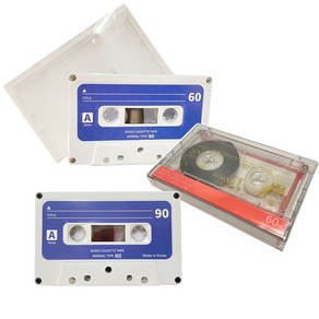 오디오 카세트 테이프 60분 90분 TAPE 공테이프 강의 녹음테이프 5개