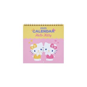 SANRIO 월 캘린더 M 2025년 헬로키티 벽걸이 452173, 상세페이지 참조, 상세페이지 참조