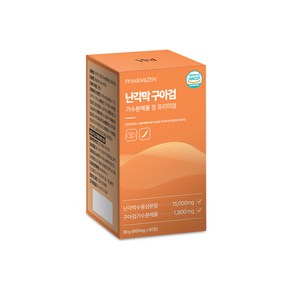 난각막 구아검 가수분해물 HACCP 600mg 식약처인증, 1개, 60정