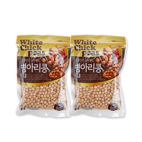 [이잡곡이다] 수입 병아리콩 500g x 2봉, 2개