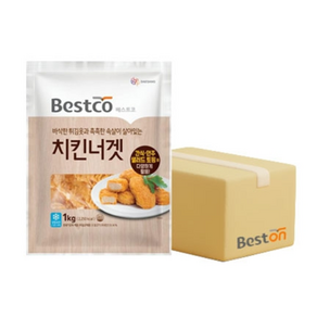 베스트코 치킨너겟, 1개, 1kg