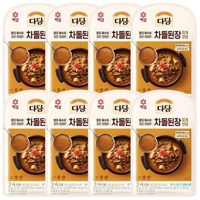 CJ 다담 차돌된장찌개양념 145g, 8개