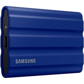 SAMSUNG T7 Shield 4TB 휴대용 SSD 최대 1050MBs USB 3.2 Gen2 견고성 IP65 Wate Dust 사진작가 컨텐츠 제작자 게임용 Extenda, 2 TB, 블루