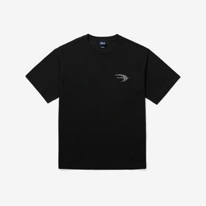 [FILA 본사공식] 면혼방 그래픽 반팔티 (FS2RSG2131X_BLK)