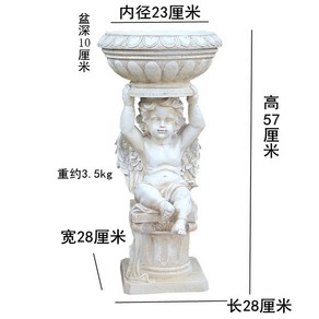 분수대 유럽스타일 리틀 있는 A타입 연못 꽃분수 석상 기둥 작은 호텔 1호, 중, 거분