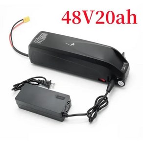 USB 내장 전기 자전거 배터리 Hailong 배터리 BMS 350W-1000W 10S 13S 14S 18650 배터리 48V20Ah 36V20Ah 52V20Ah, 1개, 01 48v25ah