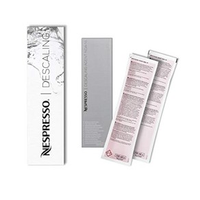 NESPRESSO DESCALING KIT INCLUDES 2 UNITS NEW VERSION NEW 네스프레소 석회질 제거 키트에는 새 버전 2개가 포함되어 있습니다.