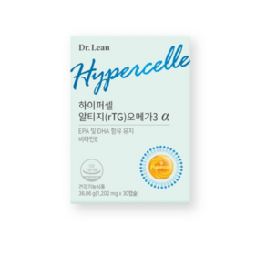 닥터린 하이퍼셀 알티지 오메가3 알파, 30정, 3개