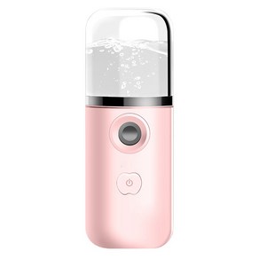 keka 나노 미스트기 미니 수분공급기기 핸디형 휴대용 USB 40ml, 핑크