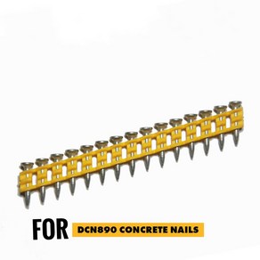 DEWALT DCN890 호환 타카못 개입 발사 콘크리트 드라이버 부품 전용, 38mm1005개, 1개