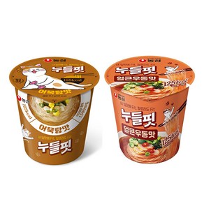 농심 누들핏 얼큰우동맛 8입/어묵탕맛, 누들핏 얼큰우동맛 4개 + 어묵탕맛 4개, 8개