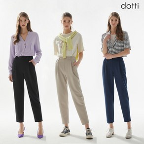 [도티 dotti] 도티 22SS 여성 릴렉스핏 팬츠 3종 (PTBW)