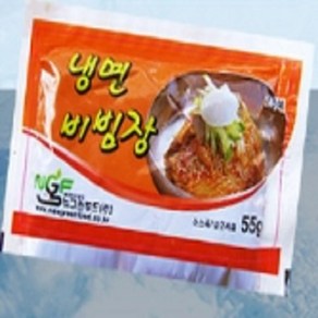 뉴그린 냉면 비빔장 양념장, 55g, 1개