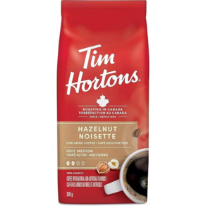 (캐나다 직구) 팀홀튼 파인 그라인드 커피 TIM HORTONS Fine Gind Coffee, 1개, 300g, Hazelnut