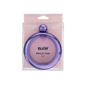 블러쉬 브래슬릿 플라스틱 플라스크 118.3ml, 1개, Violet