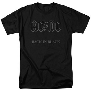 ROCKPANDA AC/DC Back In Black 반팔티