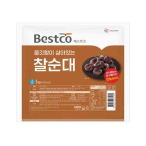 베스트코 찰순대 1kg, 1개