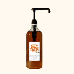 온리테이스트 바닐라시럽 1.5L + 전용펌프 (1L/8 667원)[원산지:원산지 표기 의무대상 아님], 1개, 1.5kg