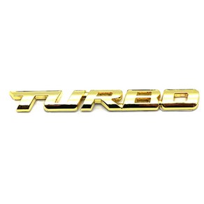 락모터스 자동차 3D 터보 엠블럼 TURBO 스티커 악세사리