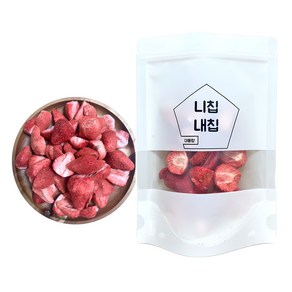 니칩내칩 동결건조 딸기 슬라이스, 20g, 1개