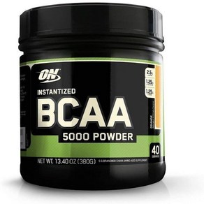 옵티멈뉴트리션 BCAA 5000 파우더 오렌지 308g 132419, 1개