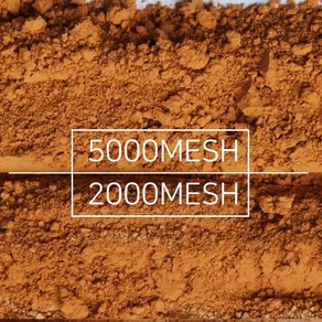 [토황토] 초미세 황토분말 2000메쉬 500g 황토가루 의학용 미용용 플라스틱 실리콘 산업용, 1개