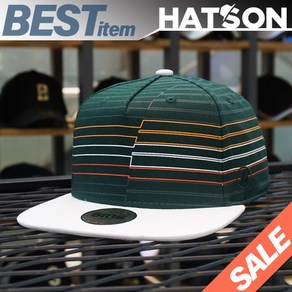 [햇츠온]J0SM229GR HatsON 브랜드 남자 여자 스냅백 코디 야구 볼캡 모자 AD