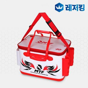 MTF VIP 거치식 하드 밑밥통 보조가방 40 화이트색상, 화이트, 40*25*27cm