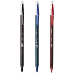 BIC 크리스탈 이그젝트 0.7mm 12개입, 블랙 12개입