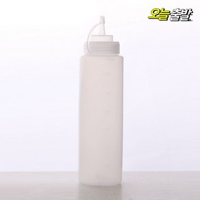 커빙 업소용 케찹병 양념병 유캡 소스용기 계량 소스통 특대 680ml, 1개, 계량소스통_특대(680ml)