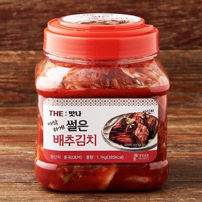 인우 더맛나 썰은 배추김치 1.1kg 1개, 1.1kg × 2개