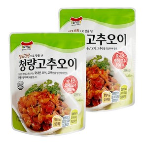 일가집 청량 고추 오이 250g, 2개