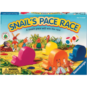 라벤스부르거 보드게임 달팽이경주(Snail's Pace Race), 1개