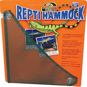 Zoo Med Mesh Reptile Hammock Small 14-1/2 Inch Zoo Med 메쉬 파충류 해먹 소형 14-1/2인치, 1개