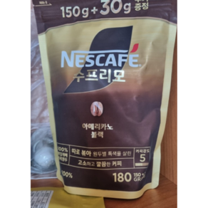 네스카페 수프리모 아메리카노, 180g, 4개