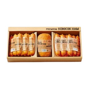 건국햄 KU 화 고급 수제햄 선물세트, 300g, 1세트