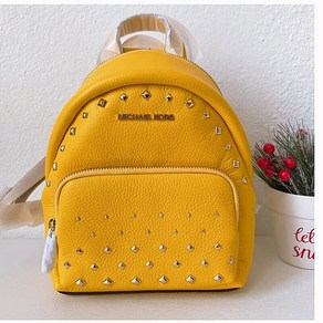 Michael Kos Ein Backpack studded small Convetible cossbody Leathe bag