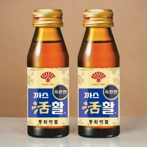 부채표 까스활 75ml 10병x2박스 소화불량 가스활 소화제